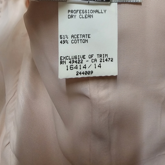 Off-the-Shoulder Formal Dress with Vintage Flair, Light Pink - Picture 6 of 10